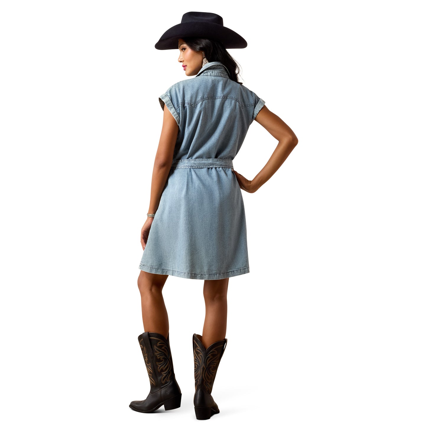 Ariat Ladies Hampton Medium Blue Dress 10073513