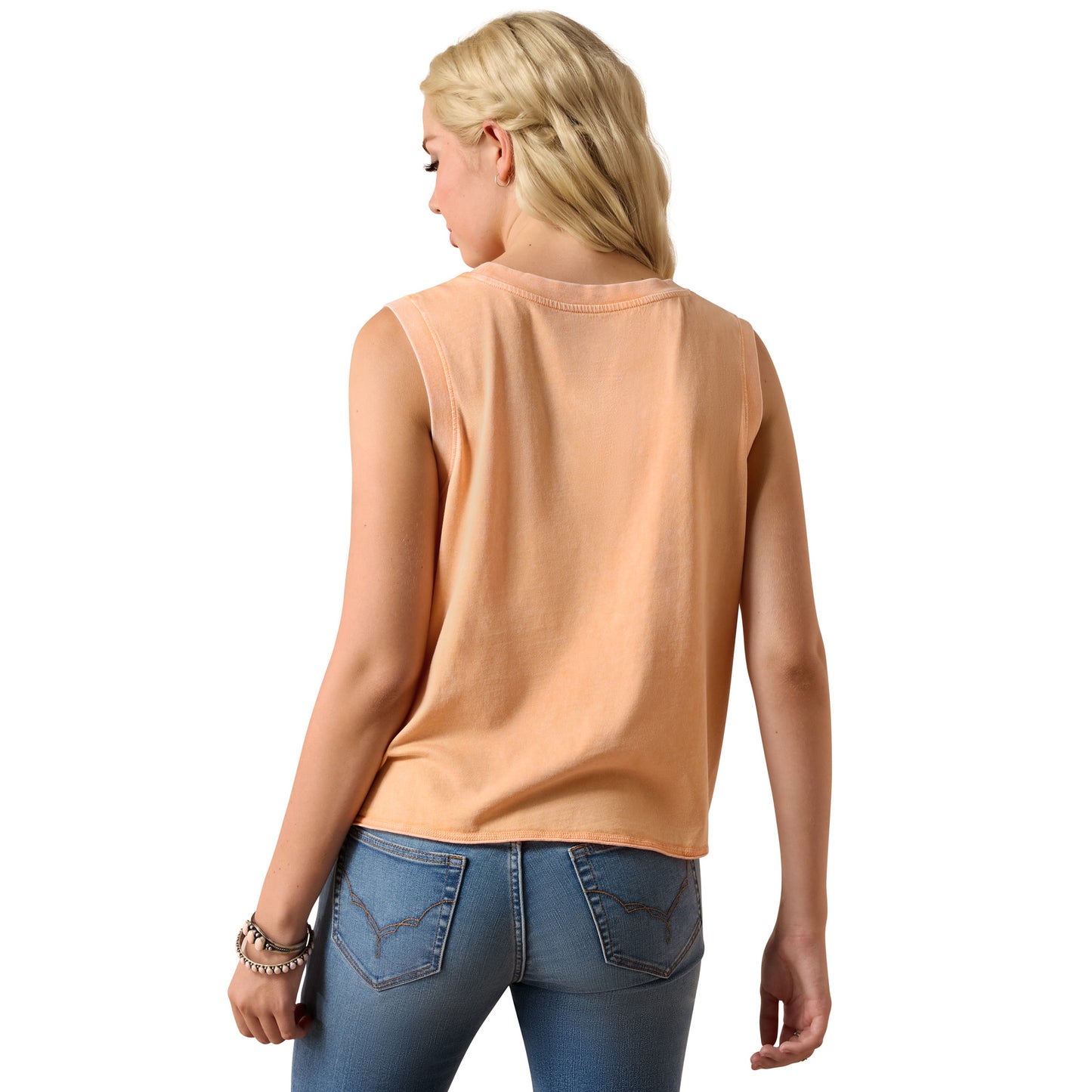 Ariat Ladies Wild Roper Orange Tank Top 10073515