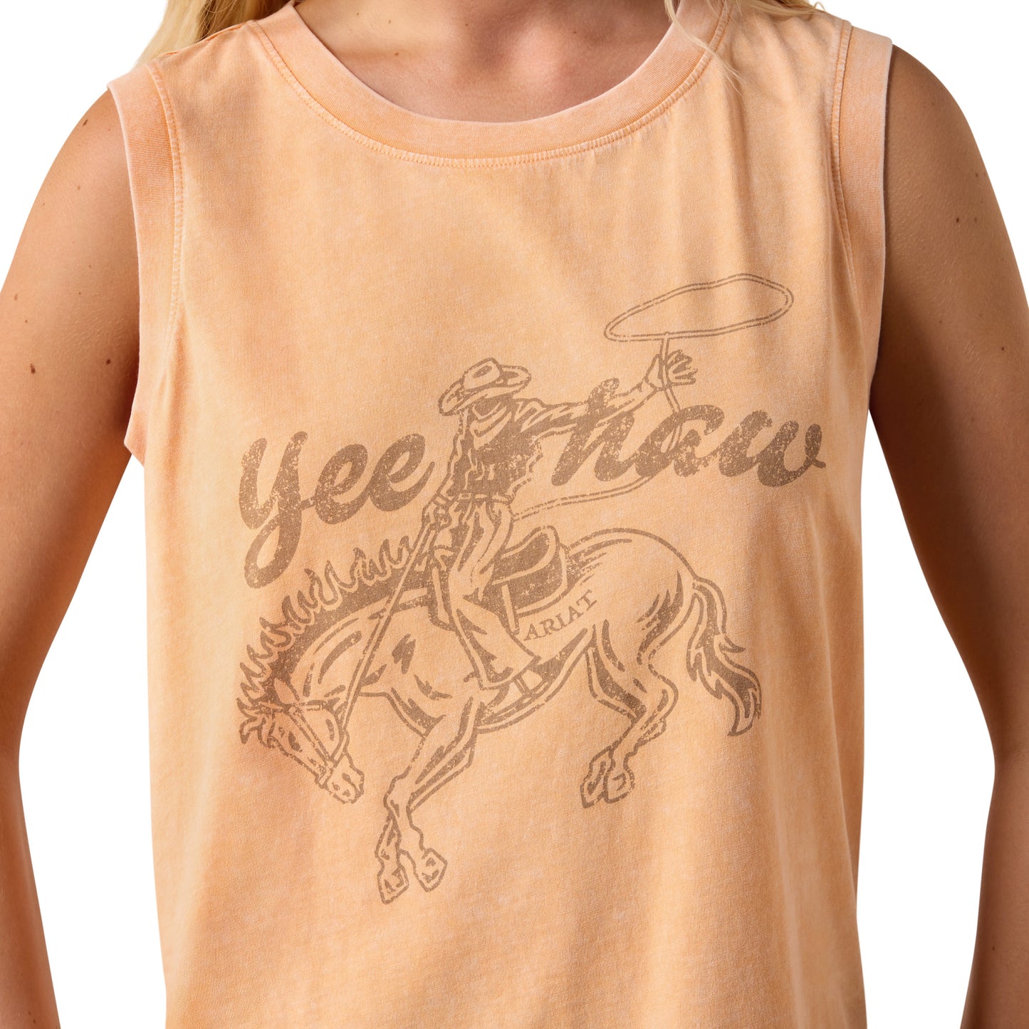 Ariat Ladies Wild Roper Orange Tank Top 10073515