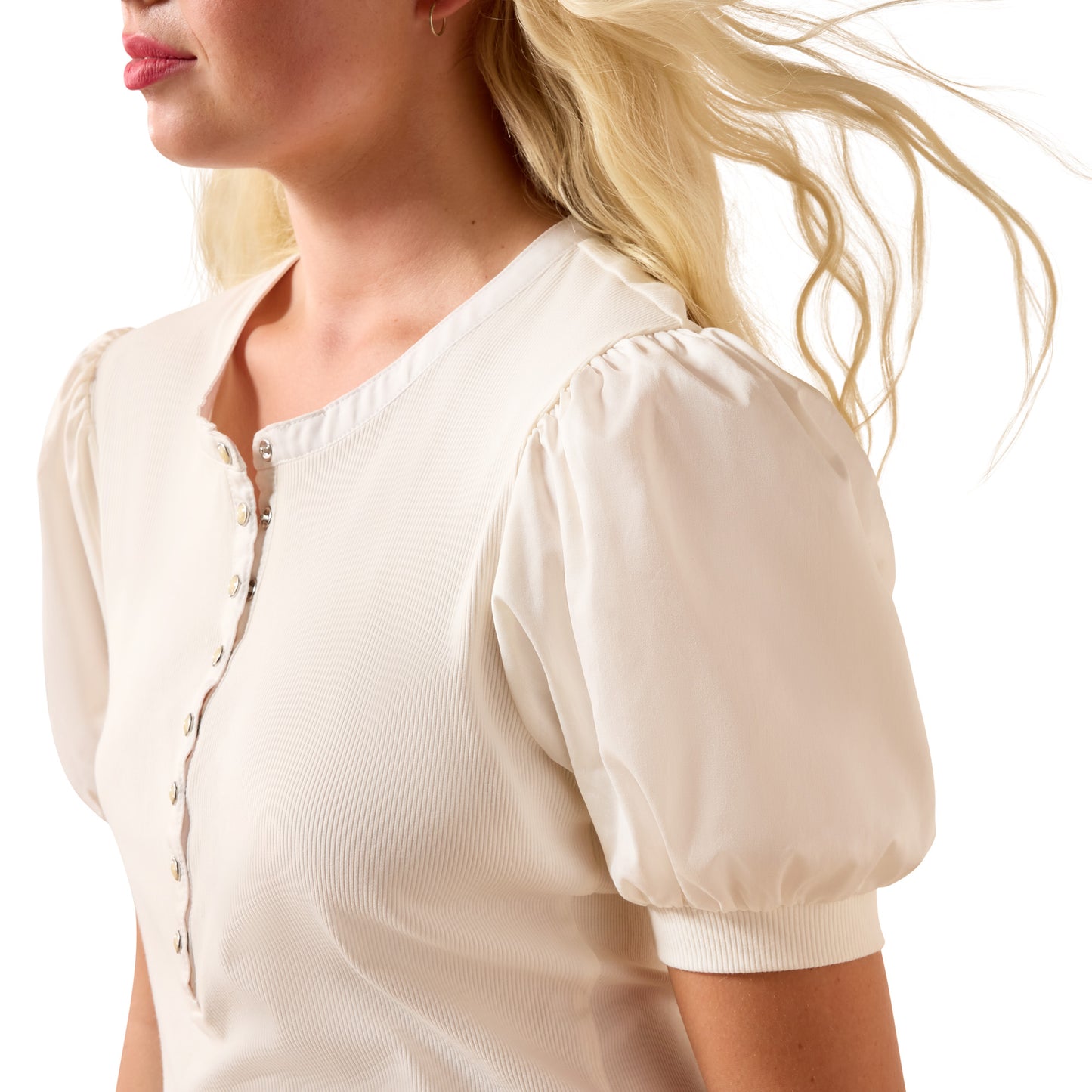 Ariat Ladies Oakley Cloud Dancer Snap Top 10073538