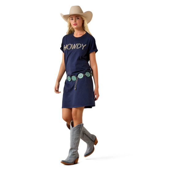 howdy t shirt dress Comfort Colors Howdy Western Graphic T-Shirt Dress  Highnoon Disco