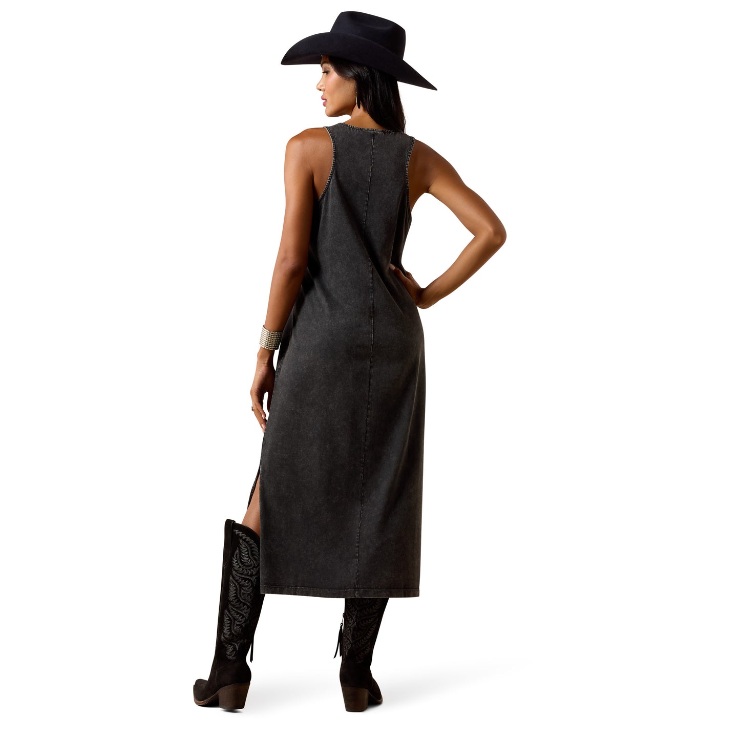 Ariat Ladies Desert Mirage Black Mineral Wash Dress 10073548