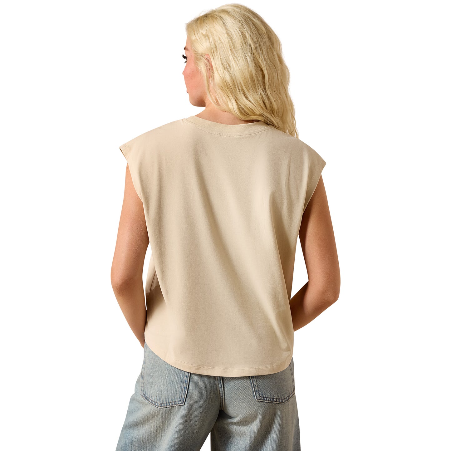 Ariat Ladies Cool It Oyster Grey T-Shirt 10073558