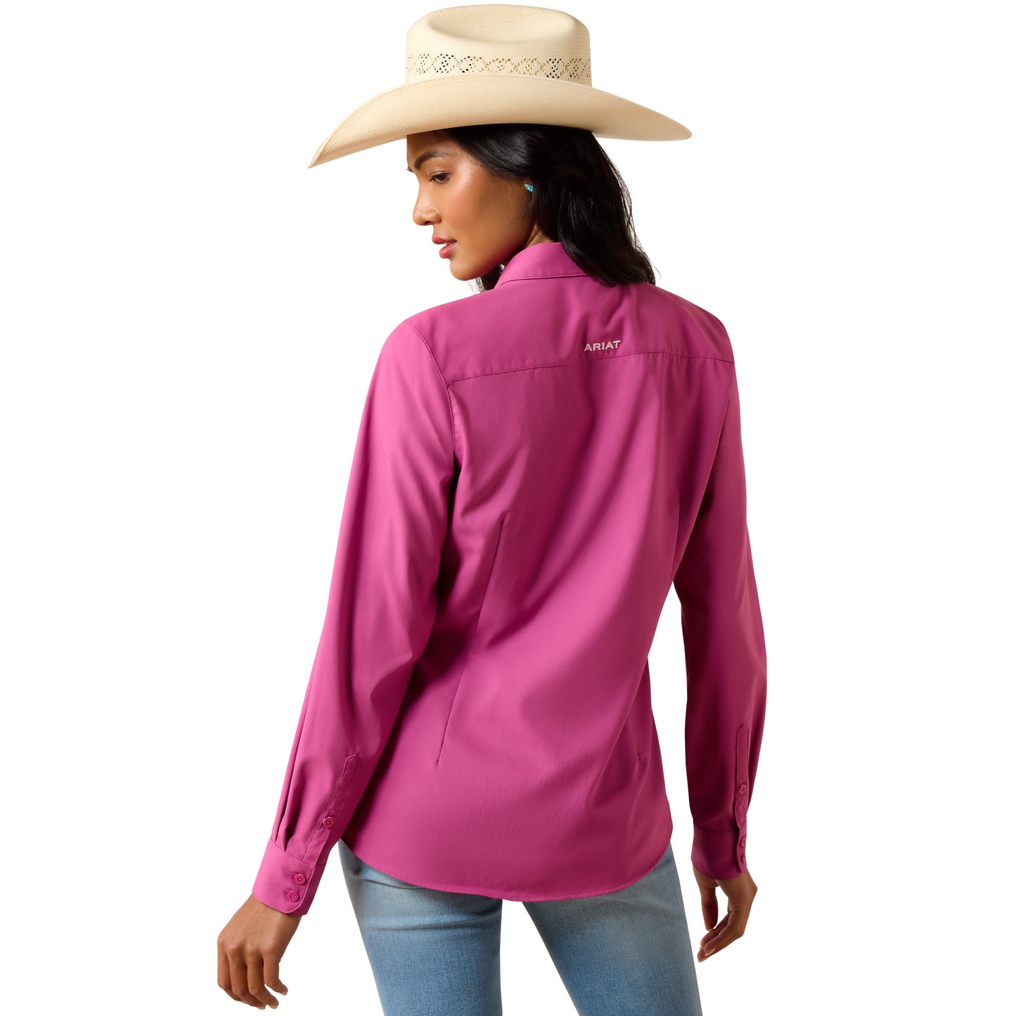 Ariat Ladies Kirby Pro Rose Sorbet Button Down Shirt 10073654