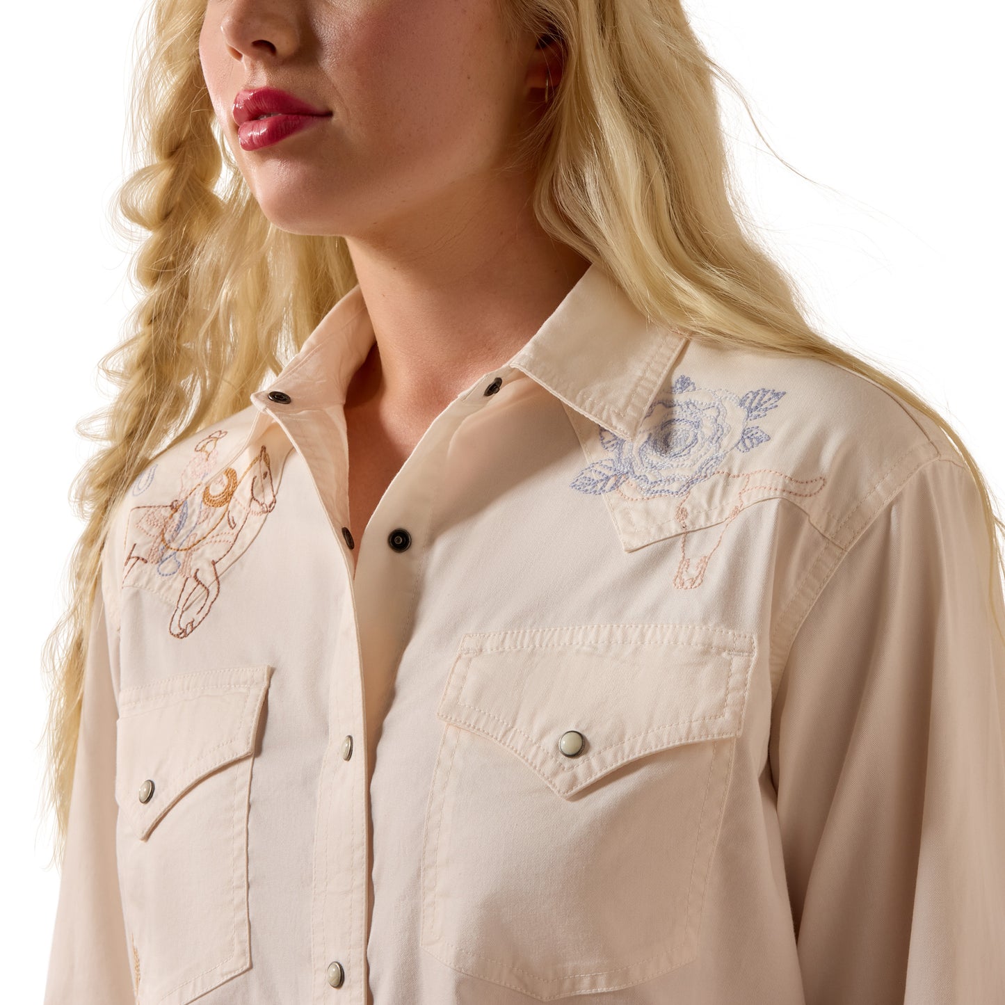 Ariat Ladies Ashville Embroidered Snap Shirt 10073666