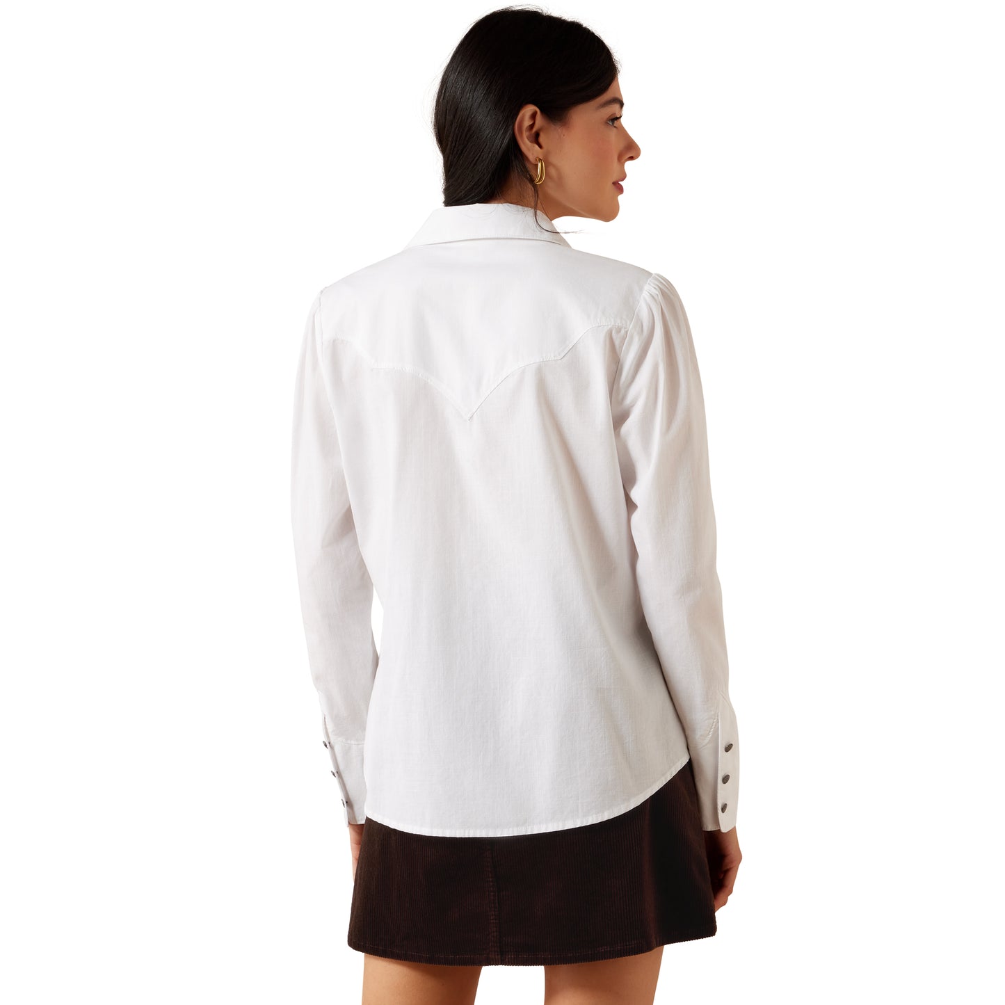 Ariat Ladies Lattice White Shirt 10073667