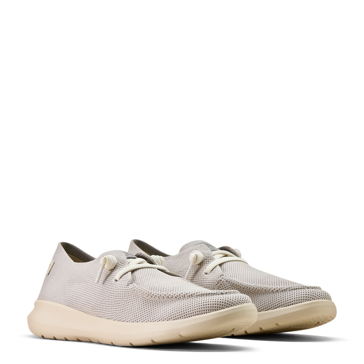 Ariat Ladies Hilo Light Grey Knit Casual Shoe 10074305