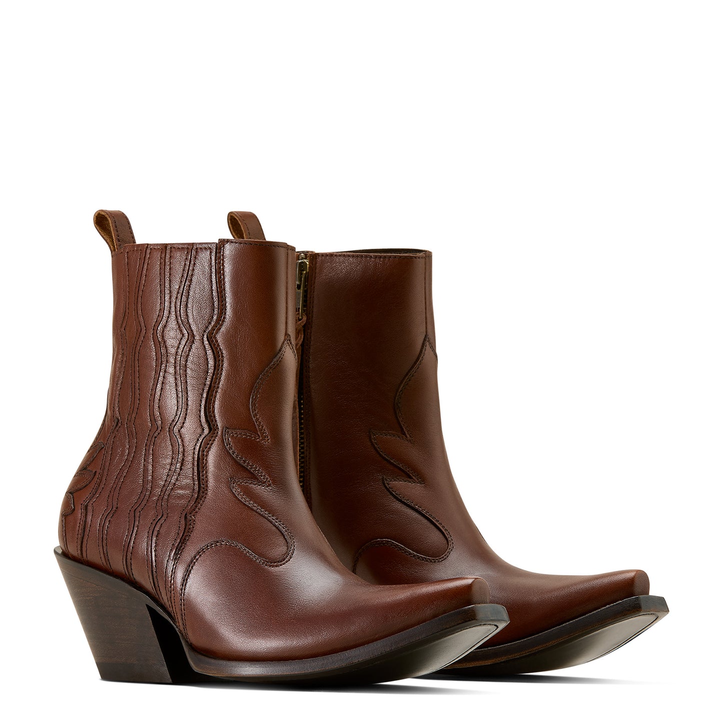 Ariat Ladies Jade Vintage Amberwood X Toe Western Boot 10074309