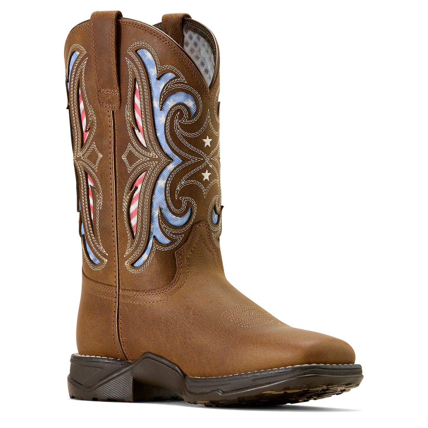 Ariat Ladies Anthem Proud VentTEK Aged Tan Western Boot 10074311