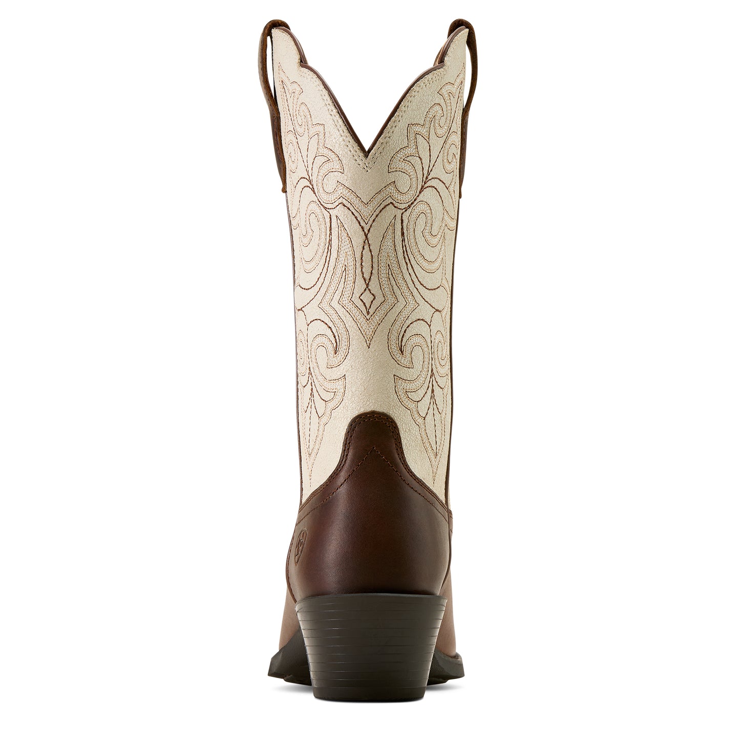 Ariat Ladies Round Up Vintage Caramel Square Toe Western Boot 10074370