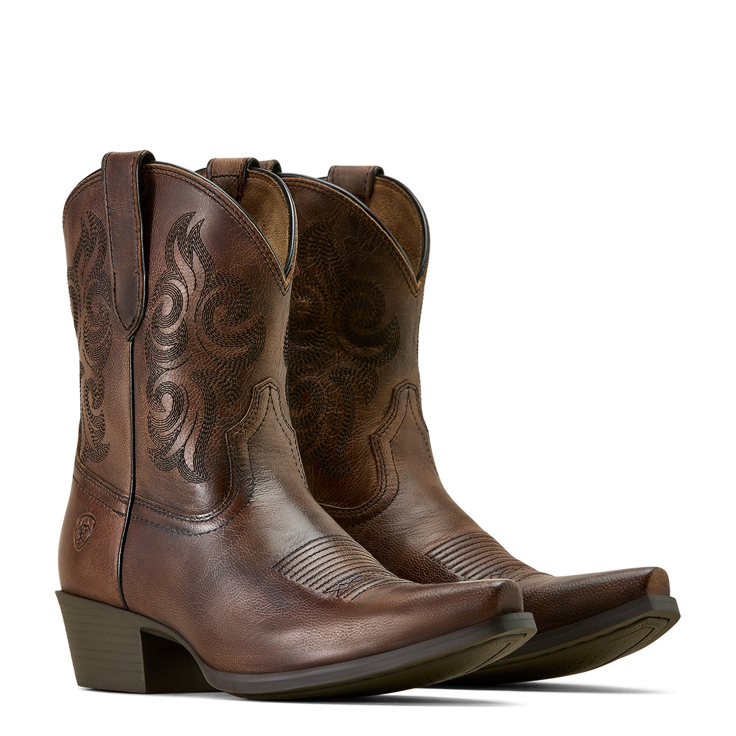 Ariat Ladies Lacona Embroidered Mesa Brown Western Boot 10074381