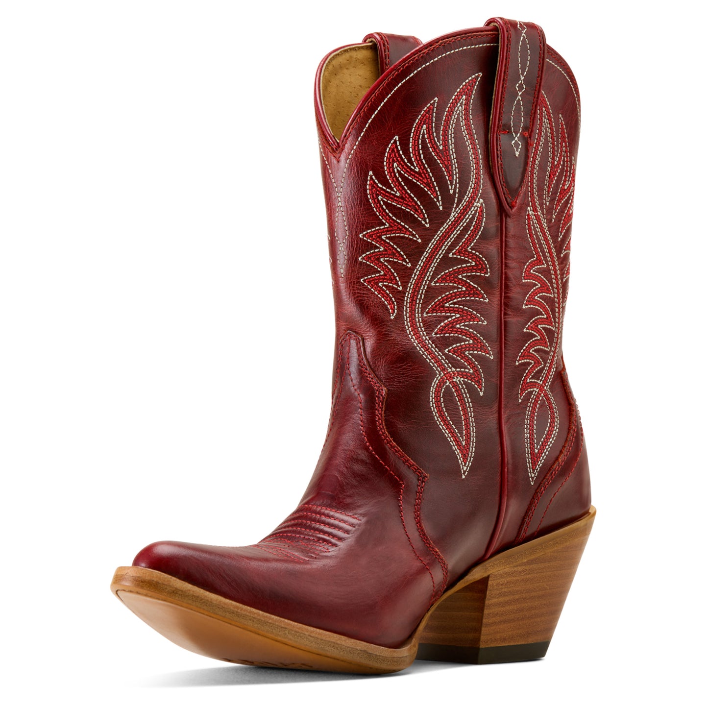 Ariat Ladies Julietta Red Alert J Toe Western Boot 10074387