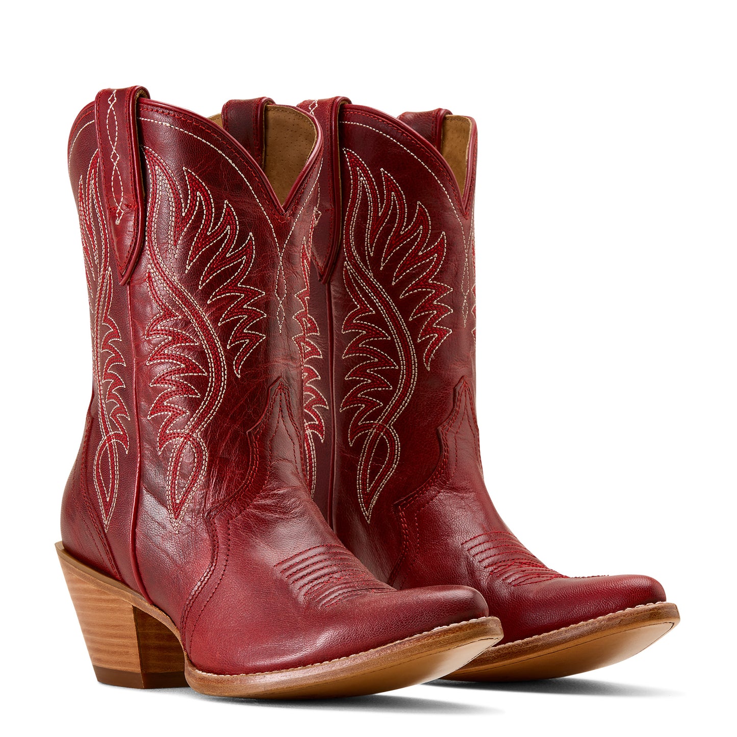Ariat Ladies Julietta Red Alert J Toe Western Boot 10074387
