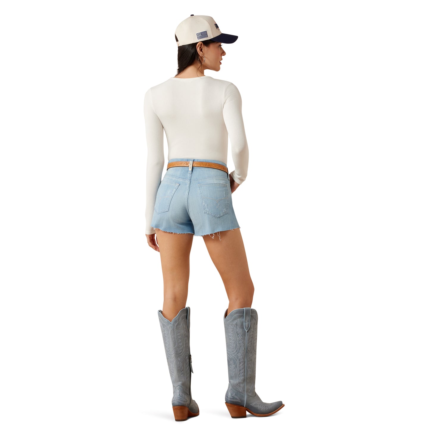 Ariat Ladies Perfect Rise Calamity 3" Claremont Denim Shorts 10074785