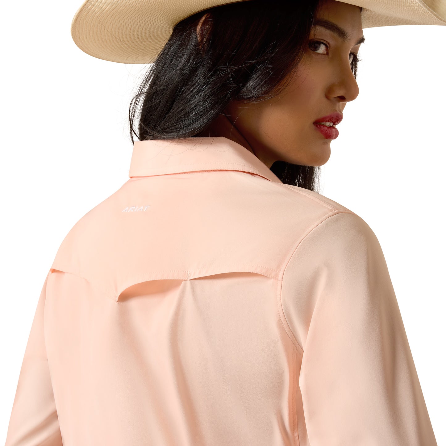 Ariat Ladies Western VentTEK Peach Snap Shirt 10075359