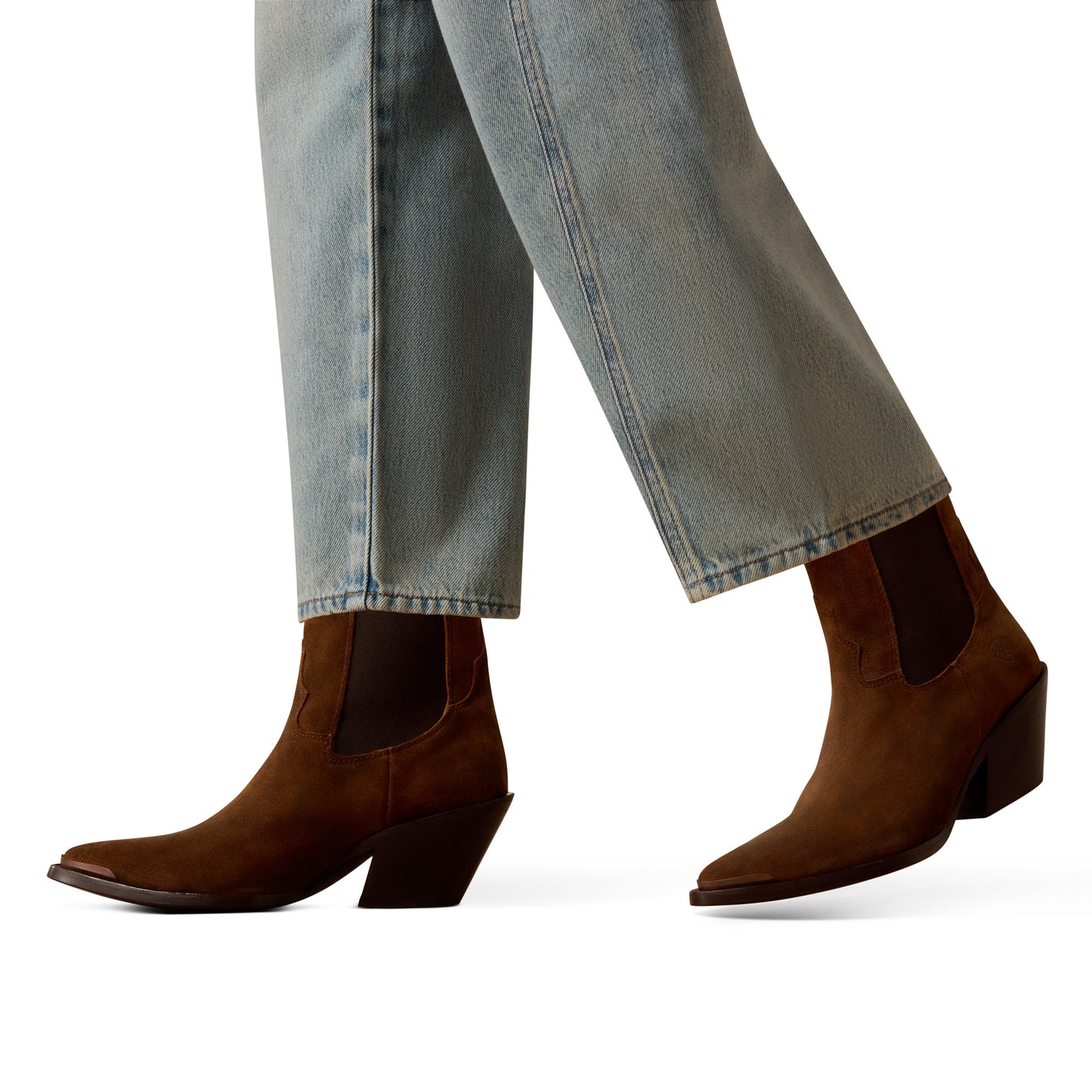 Ariat Ladies Ultra High Rise Jazmine Merrimack Wash Barrel Jeans 10076114