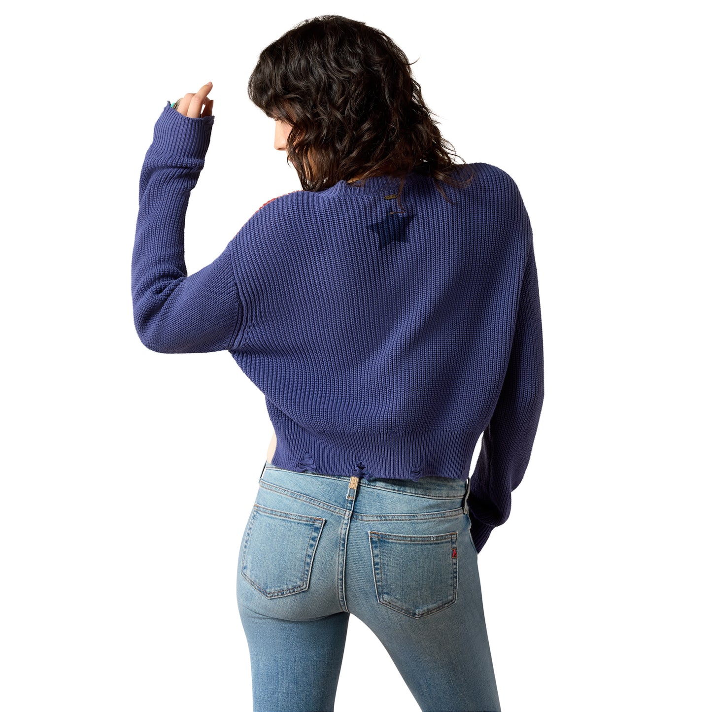 Ariat Ladies Americana Indigo Knit Sweater 10079344