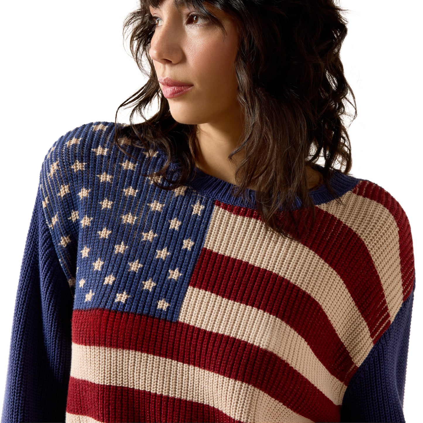 Ariat Ladies Americana Indigo Knit Sweater 10079344