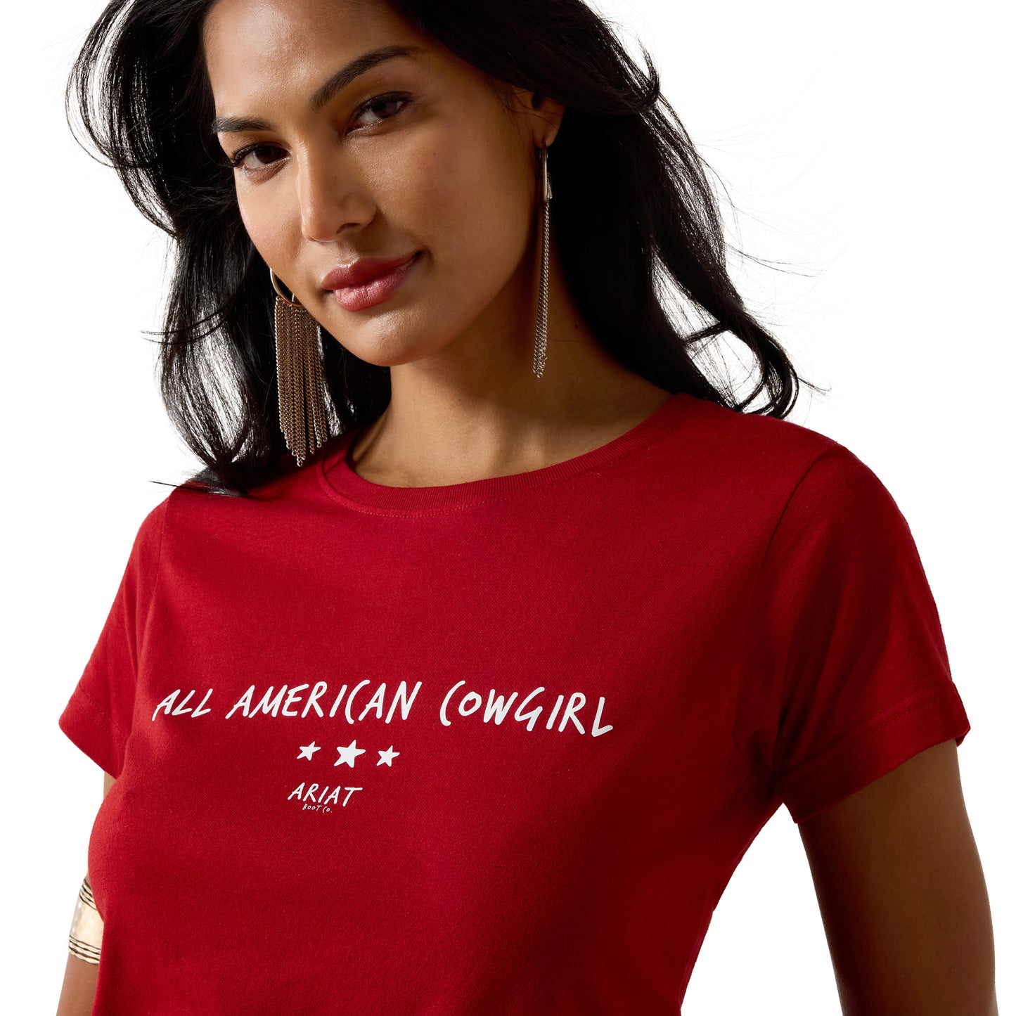Ariat Ladies All American Red T-Shirt 10080928