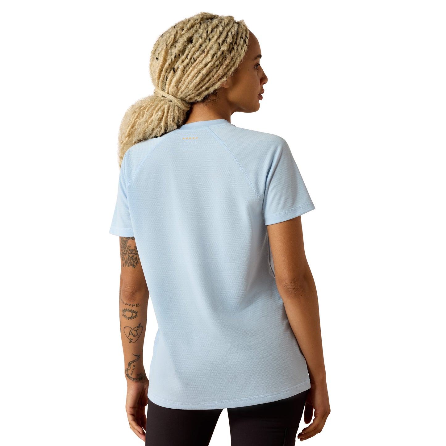 Ariat Ladies Rebar Subdued Blue Heat Fighter Essential T-Shirt 10071223