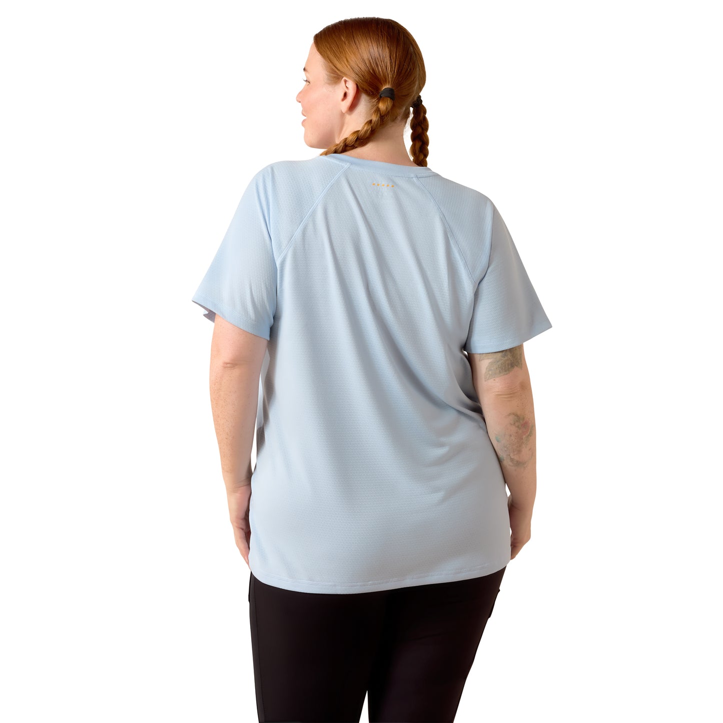 Ariat Ladies Rebar Subdued Blue Heat Fighter Essential T-Shirt 10071223