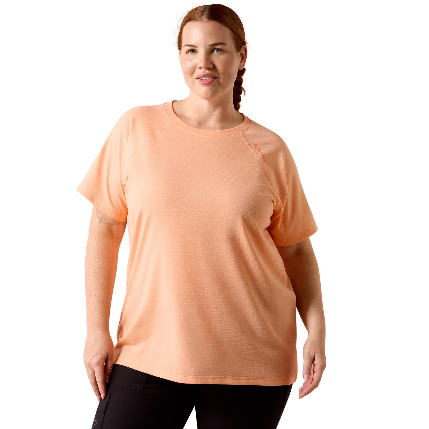 Ariat Ladies Rebar Papaya Punch Heat Fighter Essential T-Shirt 10071247