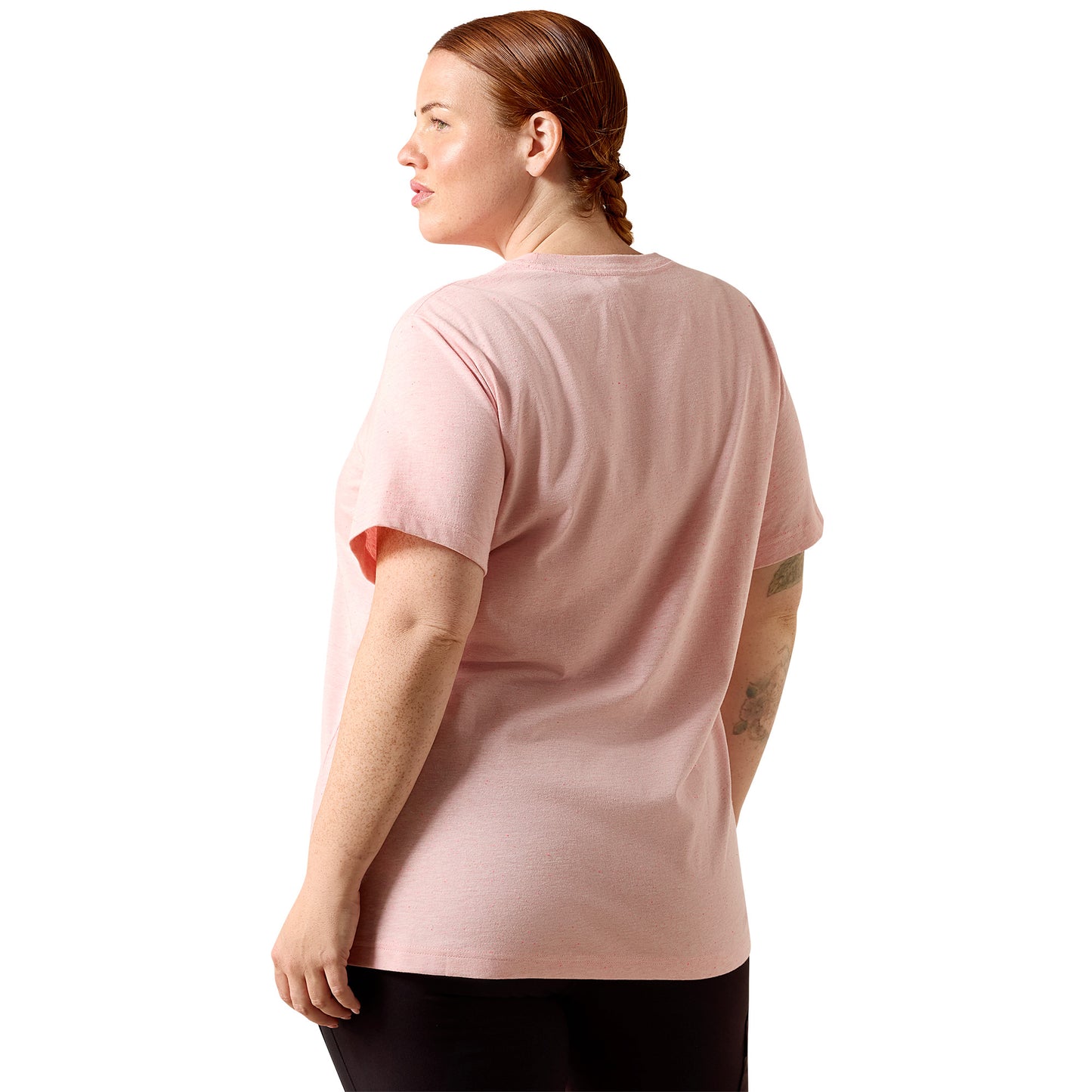 Ariat Ladies Rebar Cotton Strong Fushion Punch Space Dyed T-Shirt 10071626 - Wild West Boot Store