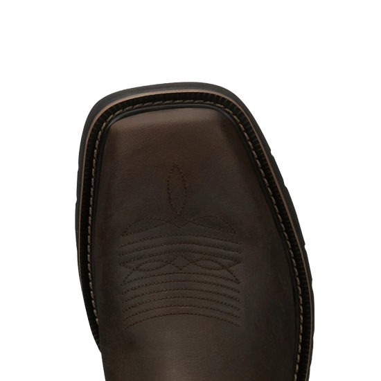 Justin Men's Driller Dark Brown Water Buffalo Steel Toe Work Boots SE4682