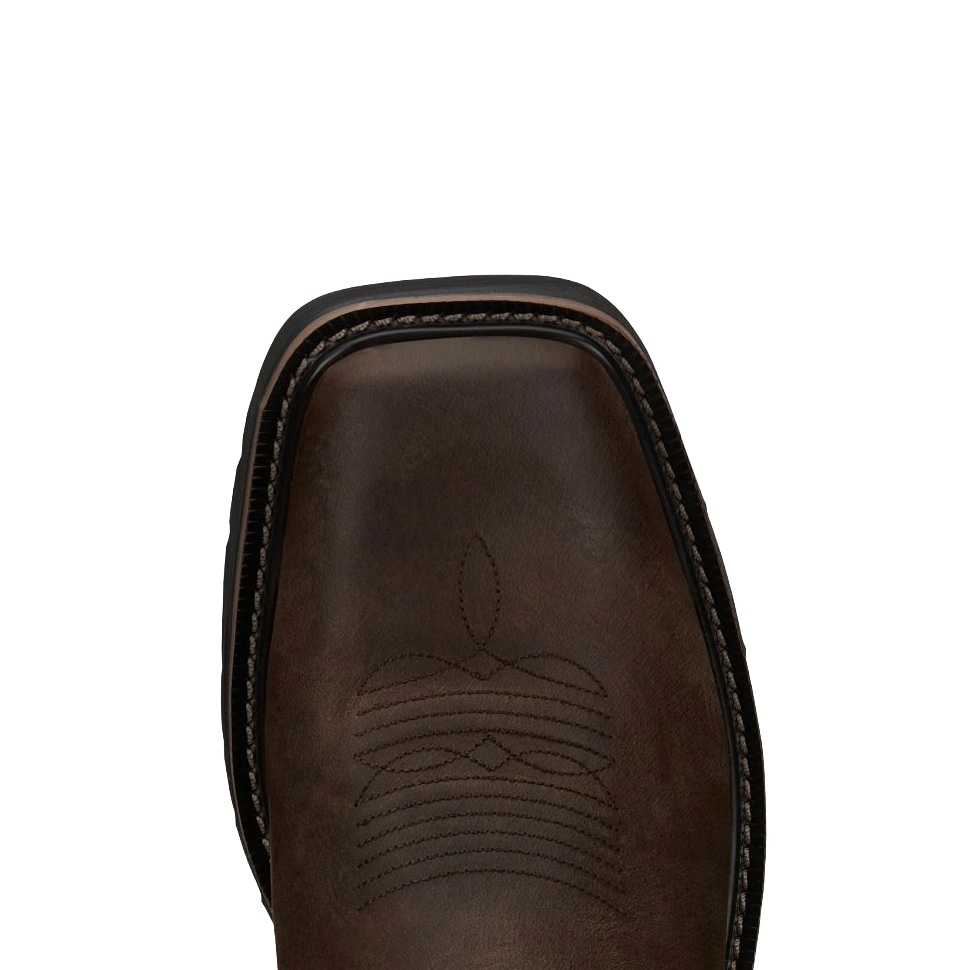 Justin Men's Driller 11" Green Water Buffalo Steel Toe Work Boots SE4688