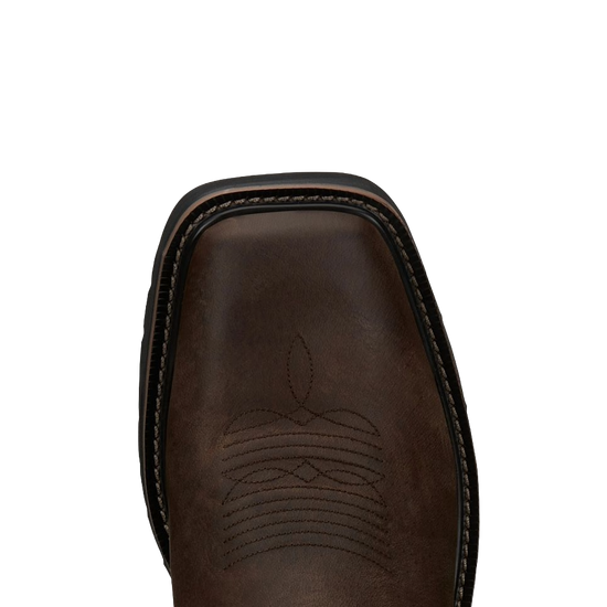 Justin Men's Driller 11" Green Water Buffalo Steel Toe Work Boots SE4688