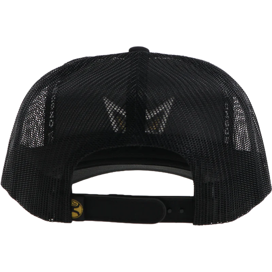 Hooey Sage Kimzey Black With White Logo Trucker Cap SK001T-BK