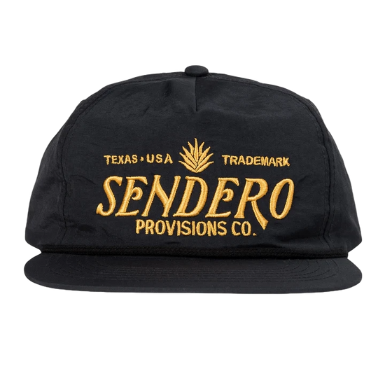 Sendero Provisions Co. Logo Graphic Black & Gold Cap SPCH123F30-BLK