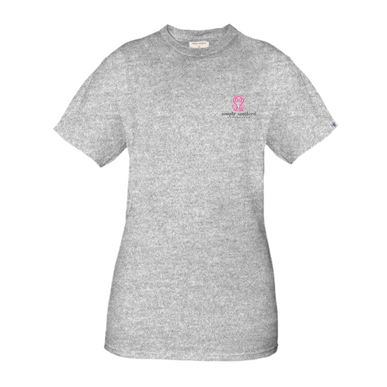 Simply Southern Ladies Small Town Grey T-Shirt SS-SMALLTOWN