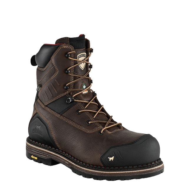 Irish Setter Men's Edgerton XD 8-Inch Waterproof Safety Toe Work Boots 83882