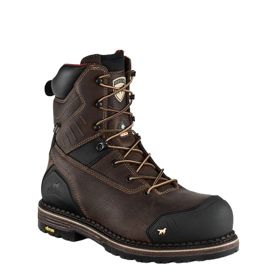 Irish Setter Men's Edgerton XD 8-Inch Waterproof Safety Toe Work Boots 83882
