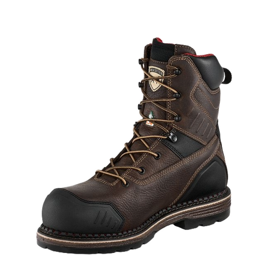 Irish Setter Men's Edgerton XD 8-Inch Waterproof Safety Toe Work Boots 83882