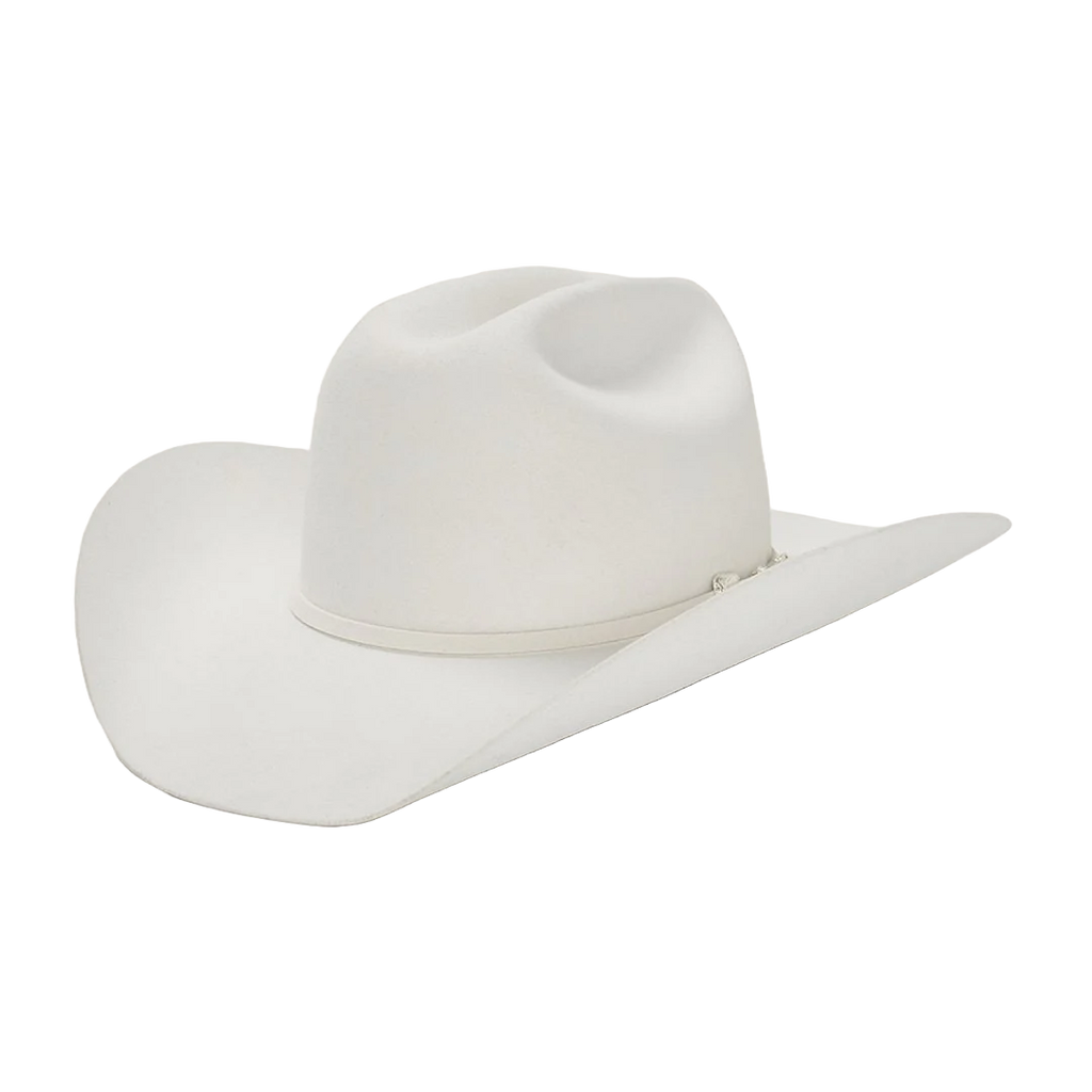 Stetson Deadwood 4X Wool Felt White Western Cowboy Hat SWDEAW-354072