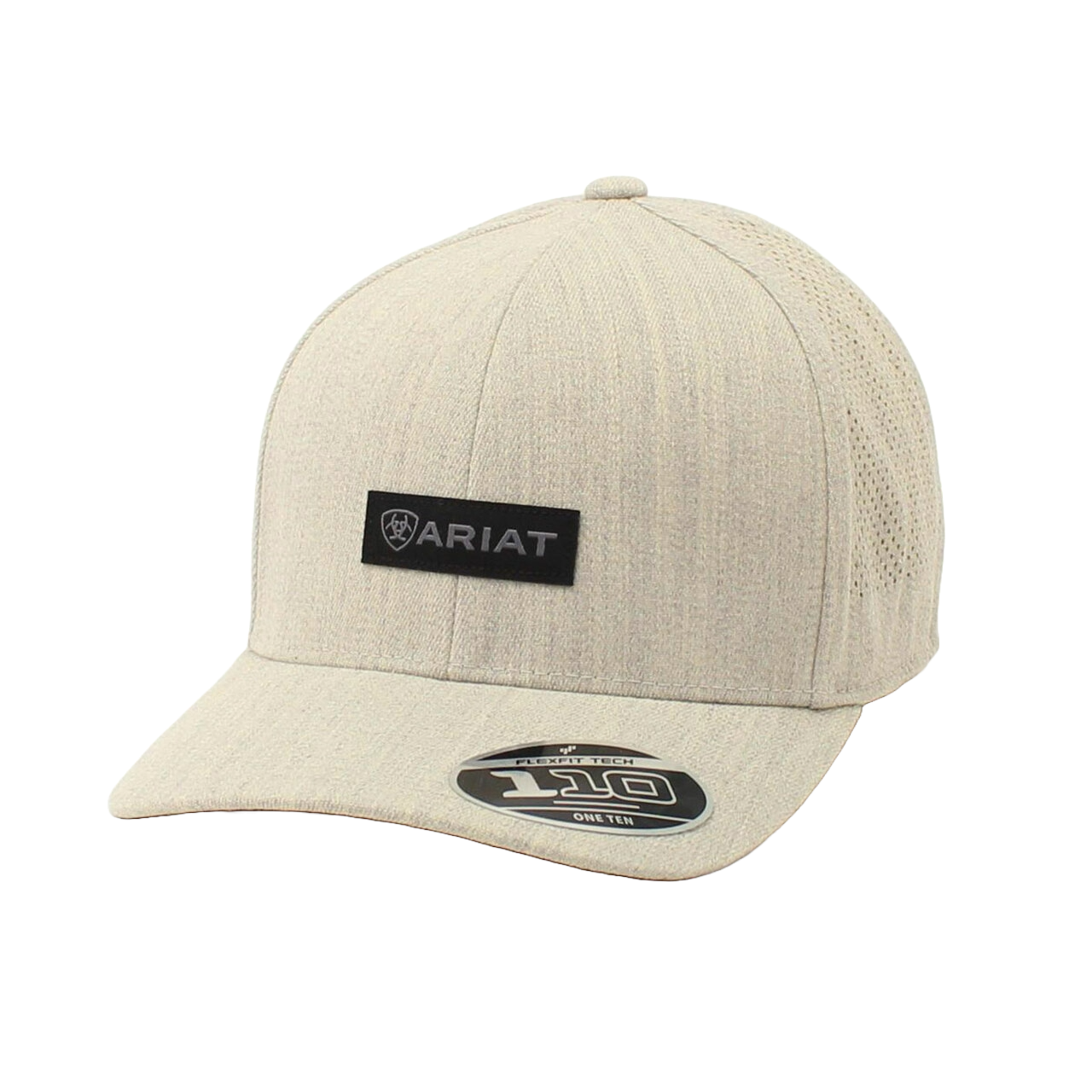 Ariat® Men's Small Logo Patch Light Grey Hat A300018406