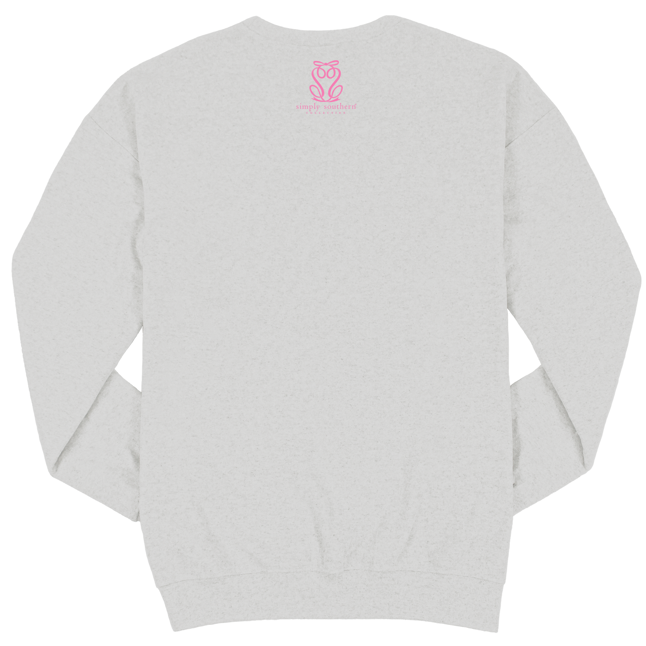 Simply Southern Ladies Texas Ash Grey  Pullover Sweatshirt CREW-TEXAS-ASH