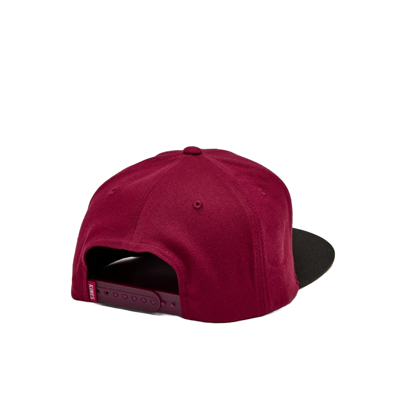 Kimes Ranch Unisex Arched Dark Red Trucker Hat UHA0000013-RD