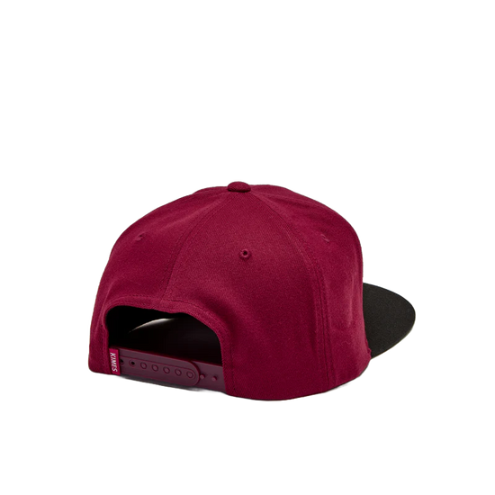 Kimes Ranch Unisex Arched Dark Red Trucker Hat UHA0000013-RD