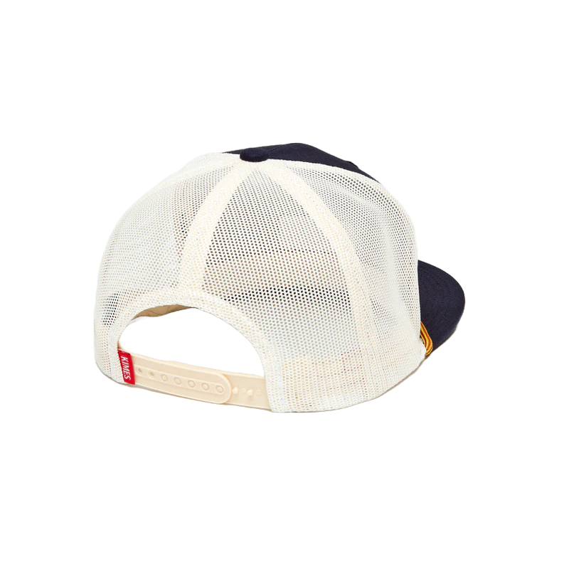 Kimes Ranch Men's Workhard Navy Blue Trucker Hat UHA0000029-NVY