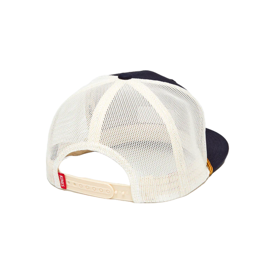 Kimes Ranch Men's Workhard Navy Blue Trucker Hat UHA0000029-NVY