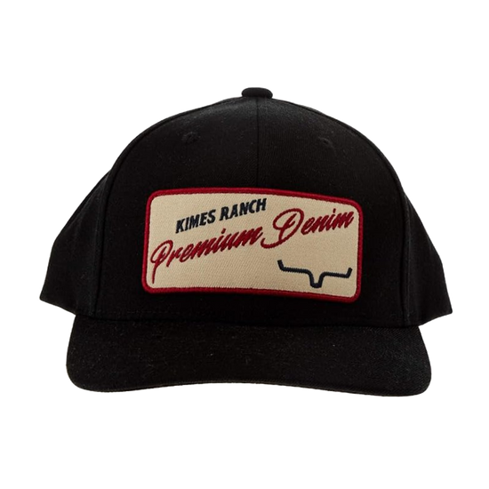 Kimes Ranch Men's Premium Denim Black Hat UHA0000108-BK