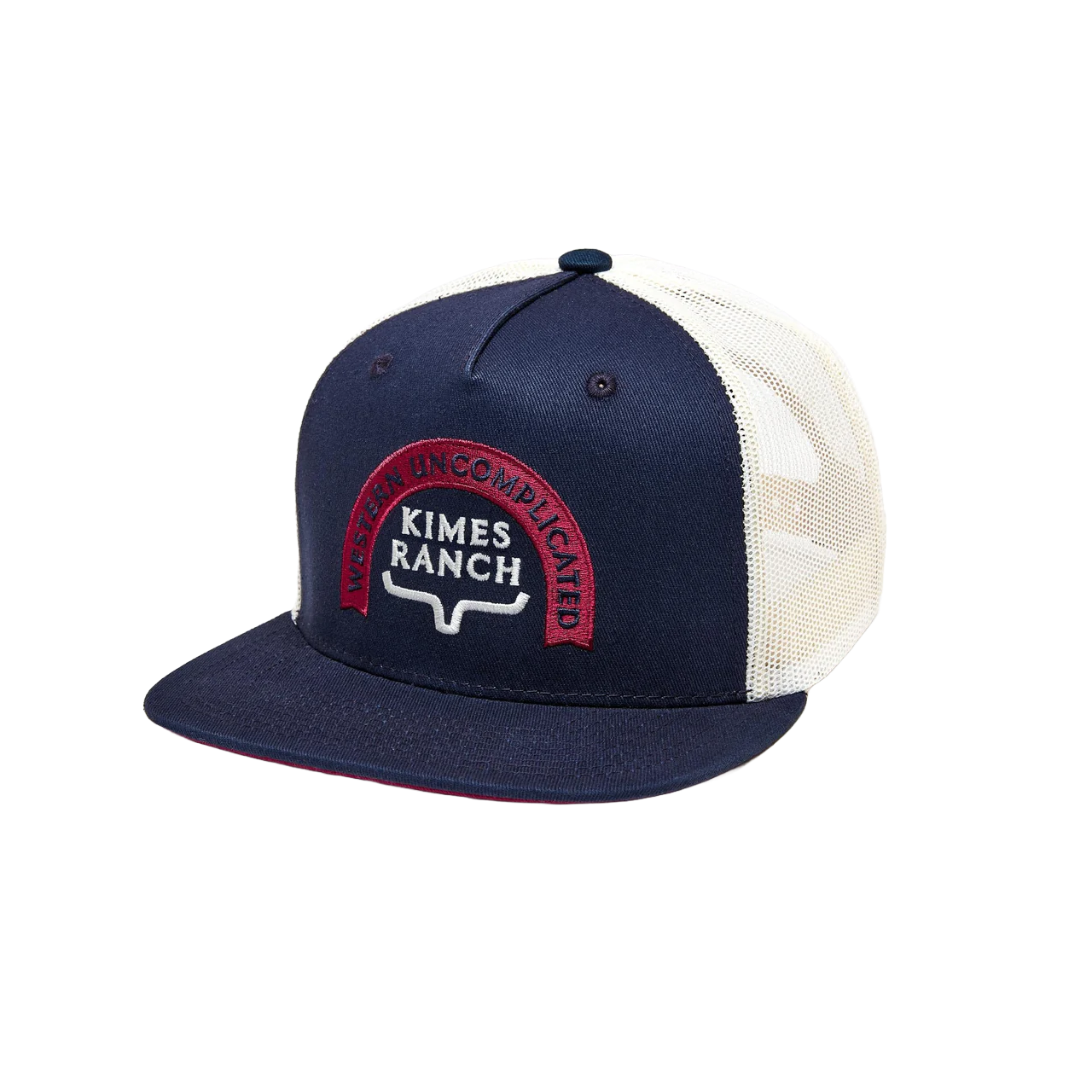 Kimes Ranch Hat Model Kimes Ranch Newbery Navy Blue Snapback Hat UHA0000131-BL004