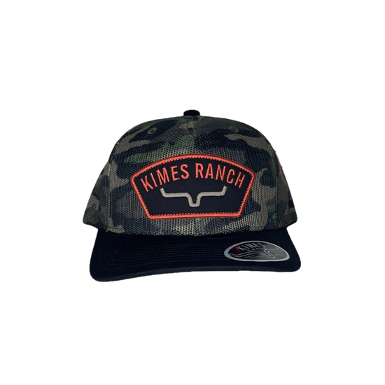 Kimes Ranch Men's Maverick Black Camo Trucker Hat UHA0000139-BKCO