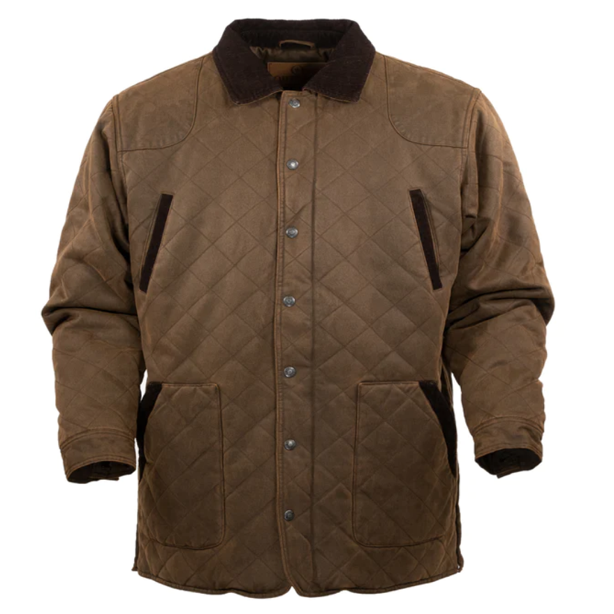 Outback Trading Company Men's Harlow Barn Brown Jacket