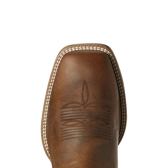 Ariat® Men's Solado VentTEK™ Sorrel Crunch Brown & Blue Boots 10027202