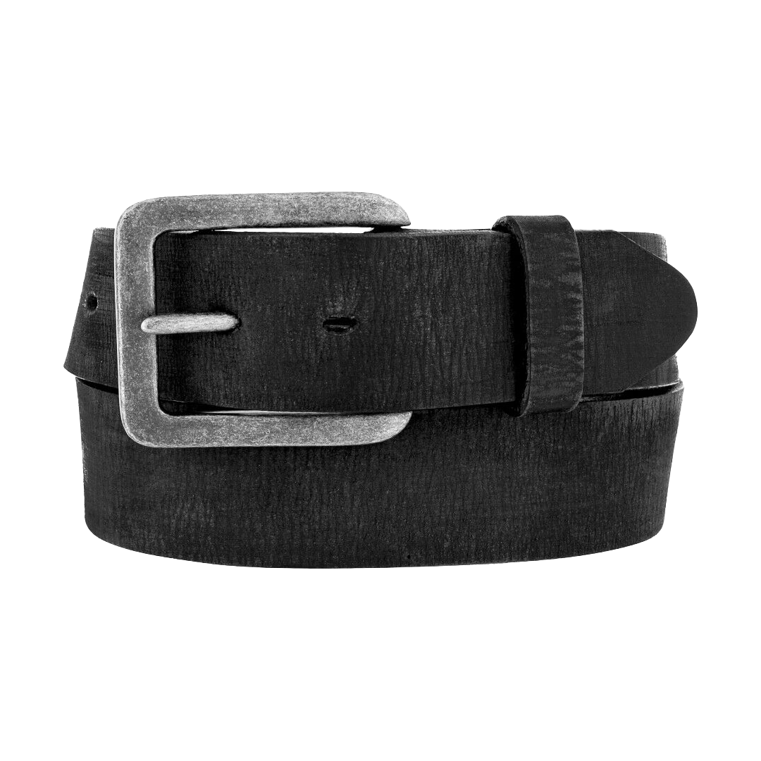 Justin Men's Black 'Ol Riveter Belts C13493
