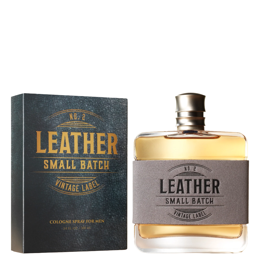 Tru Western Men's Small Batch Leather No. 2 3.4oz Cologne 98085